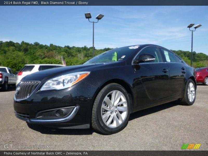Black Diamond Tricoat / Ebony 2014 Buick Regal FWD