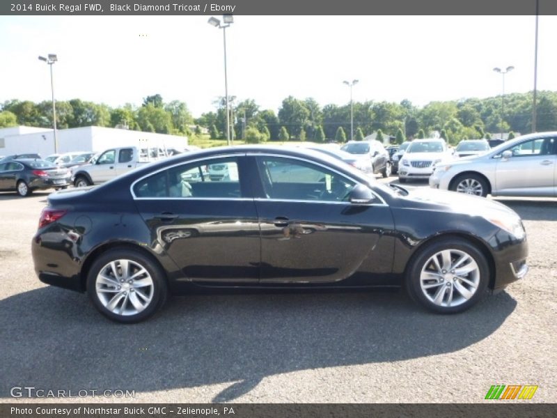 Black Diamond Tricoat / Ebony 2014 Buick Regal FWD