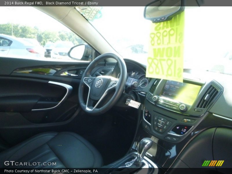 Black Diamond Tricoat / Ebony 2014 Buick Regal FWD