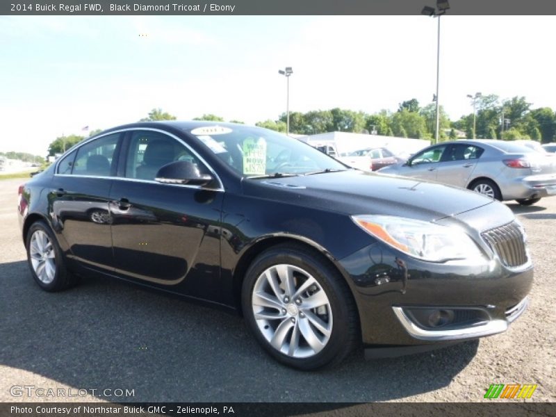 Black Diamond Tricoat / Ebony 2014 Buick Regal FWD