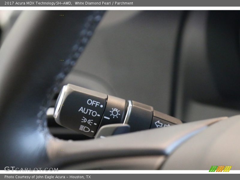 Controls of 2017 MDX Technology SH-AWD