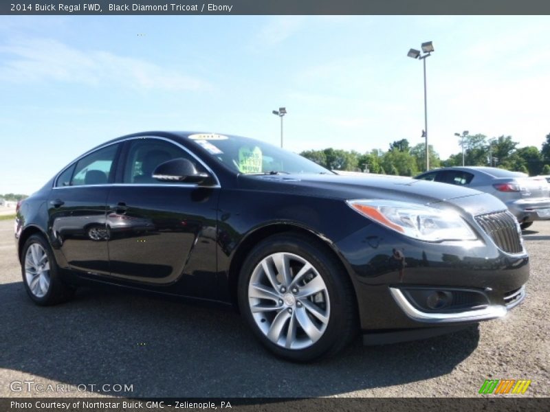 Black Diamond Tricoat / Ebony 2014 Buick Regal FWD