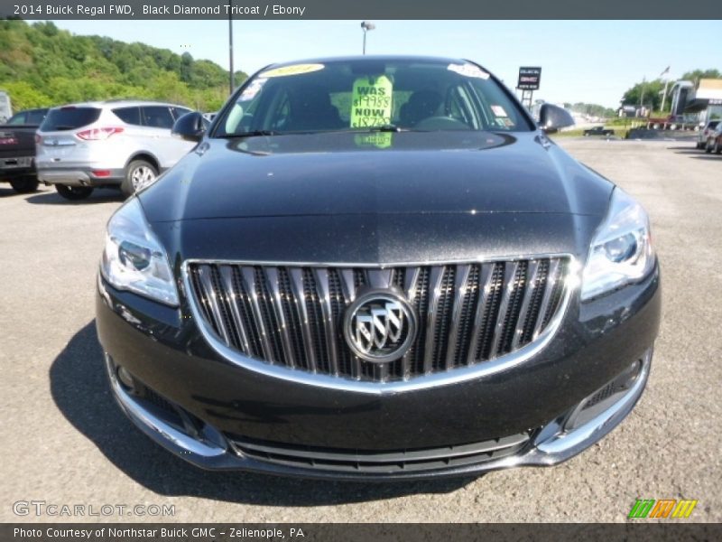 Black Diamond Tricoat / Ebony 2014 Buick Regal FWD