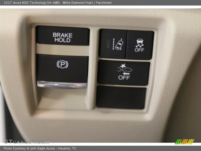 Controls of 2017 MDX Technology SH-AWD