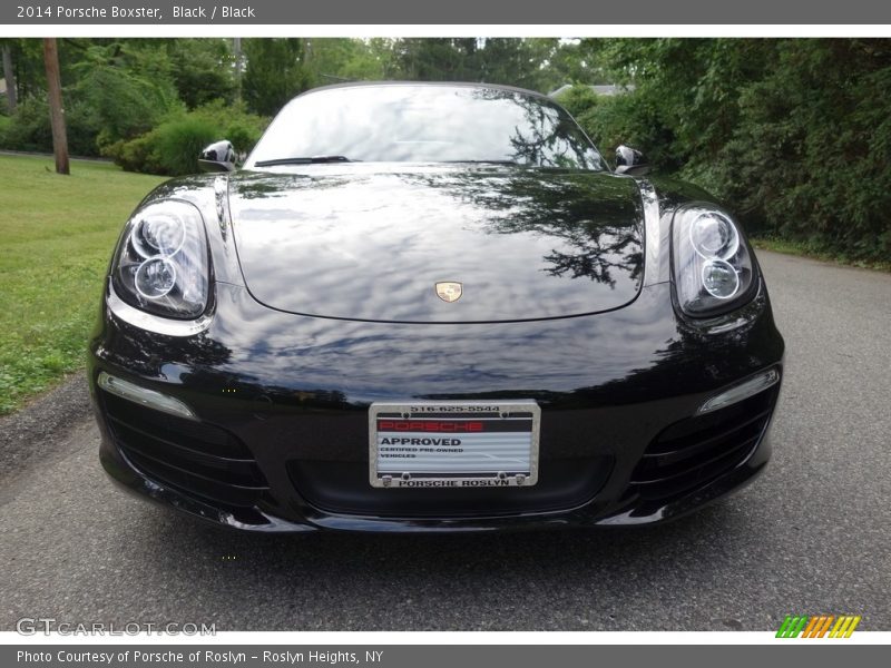 Black / Black 2014 Porsche Boxster