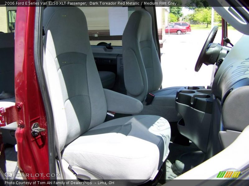 Dark Toreador Red Metallic / Medium Flint Grey 2006 Ford E Series Van E350 XLT Passenger