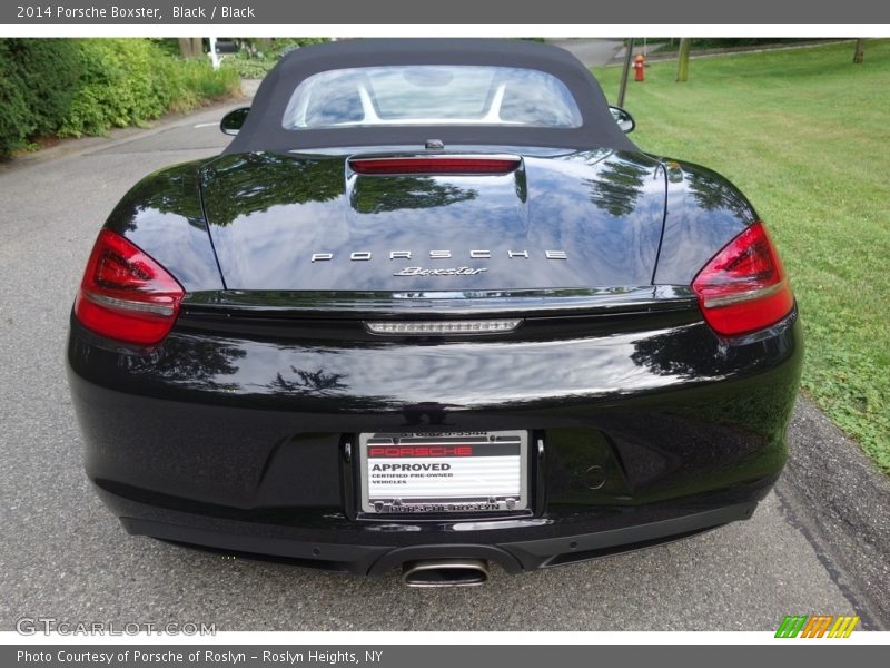 Black / Black 2014 Porsche Boxster