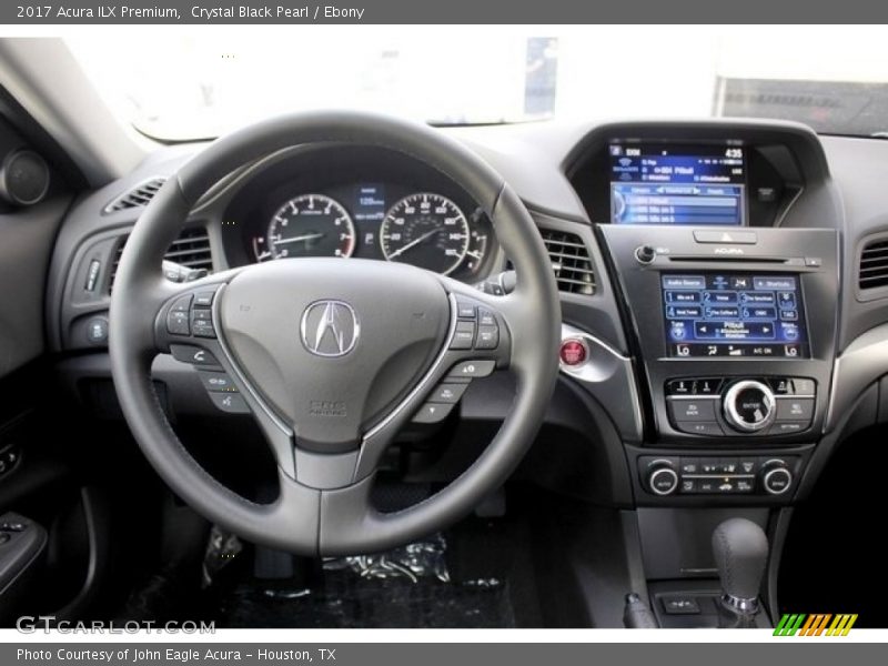 Crystal Black Pearl / Ebony 2017 Acura ILX Premium