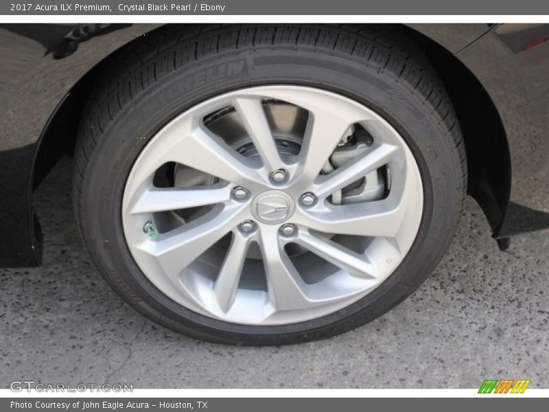 Crystal Black Pearl / Ebony 2017 Acura ILX Premium