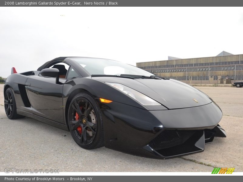 Nero Noctis / Black 2008 Lamborghini Gallardo Spyder E-Gear