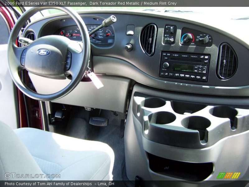 Dark Toreador Red Metallic / Medium Flint Grey 2006 Ford E Series Van E350 XLT Passenger