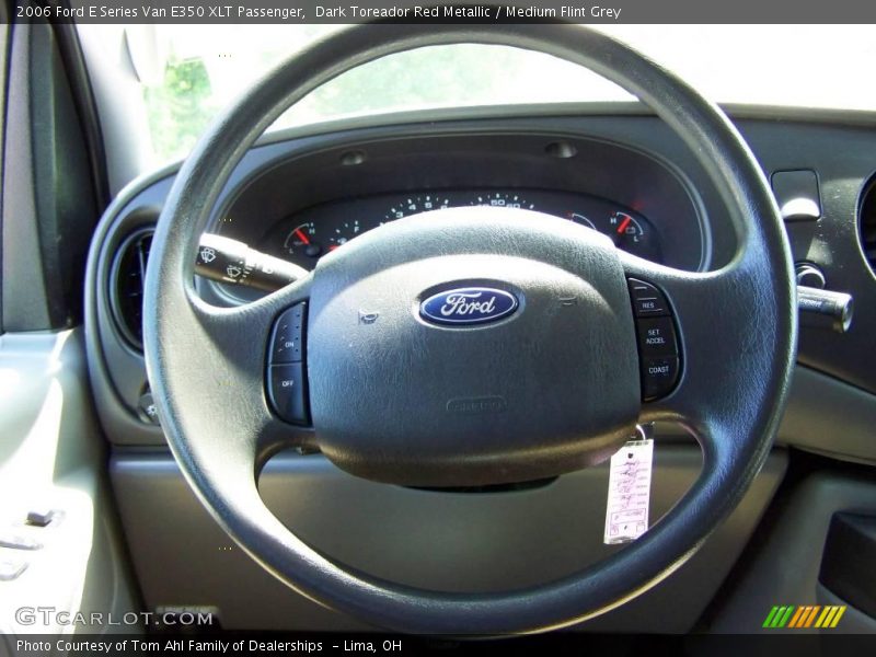 Dark Toreador Red Metallic / Medium Flint Grey 2006 Ford E Series Van E350 XLT Passenger