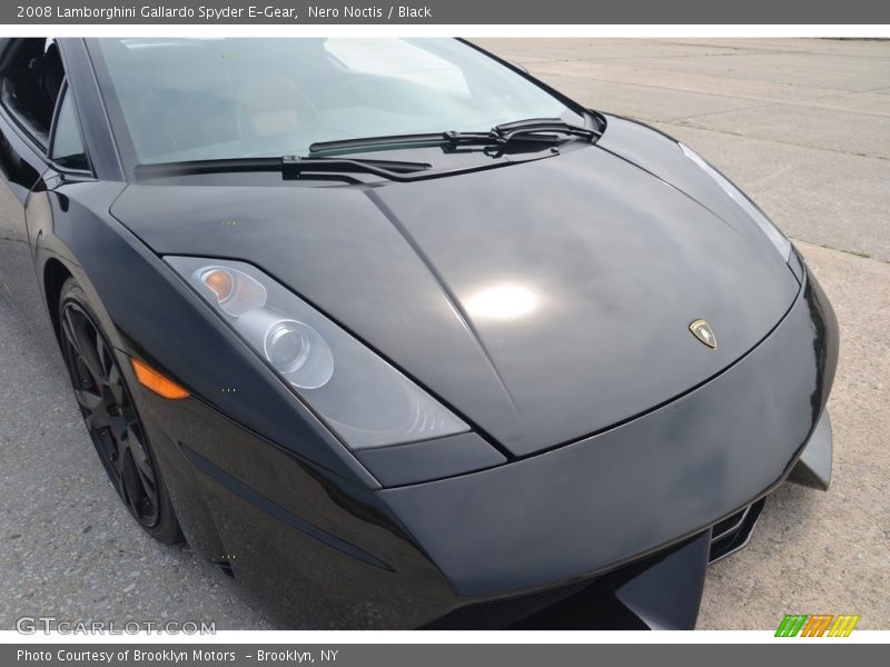 Nero Noctis / Black 2008 Lamborghini Gallardo Spyder E-Gear