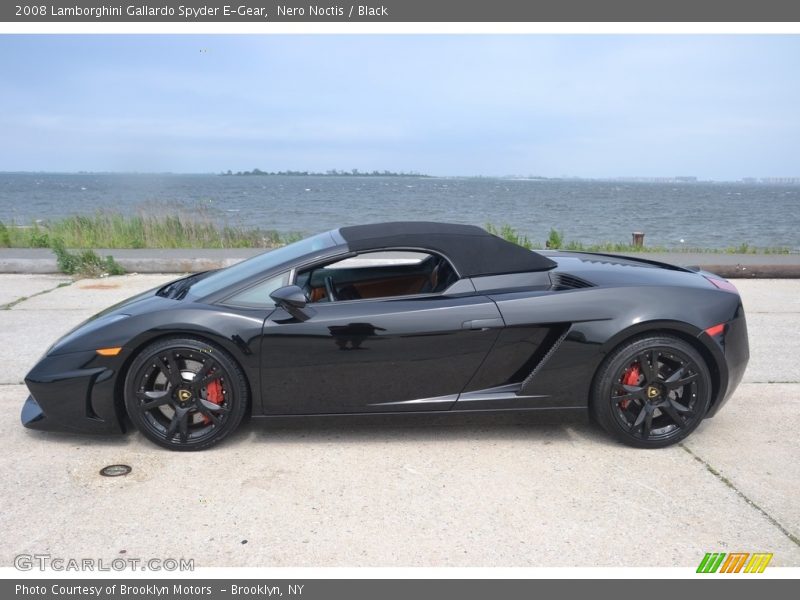 Nero Noctis / Black 2008 Lamborghini Gallardo Spyder E-Gear