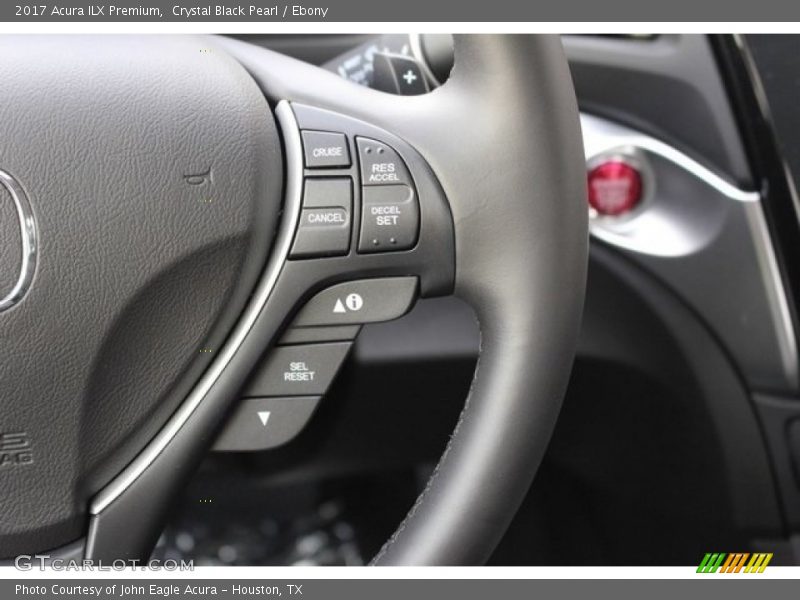 Crystal Black Pearl / Ebony 2017 Acura ILX Premium