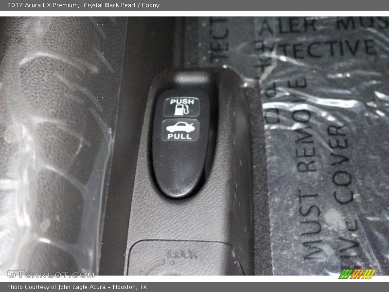 Crystal Black Pearl / Ebony 2017 Acura ILX Premium