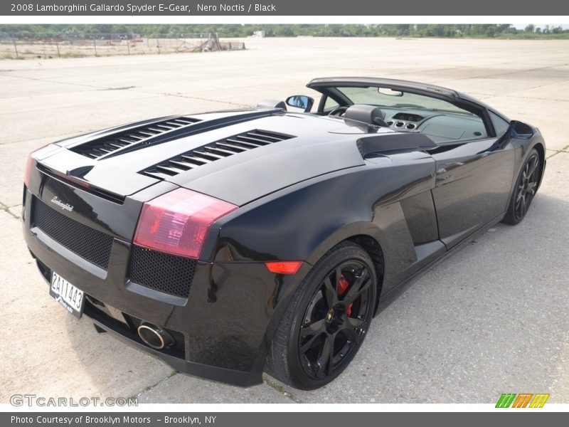 Nero Noctis / Black 2008 Lamborghini Gallardo Spyder E-Gear
