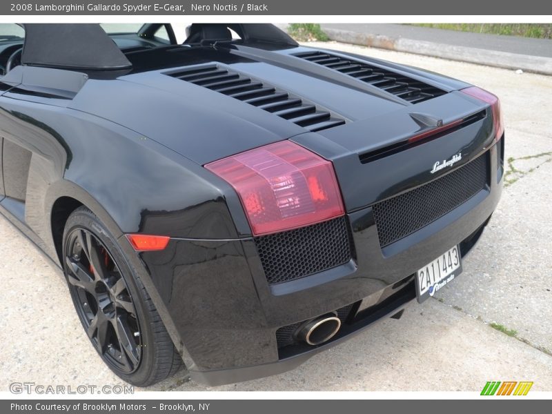 Nero Noctis / Black 2008 Lamborghini Gallardo Spyder E-Gear