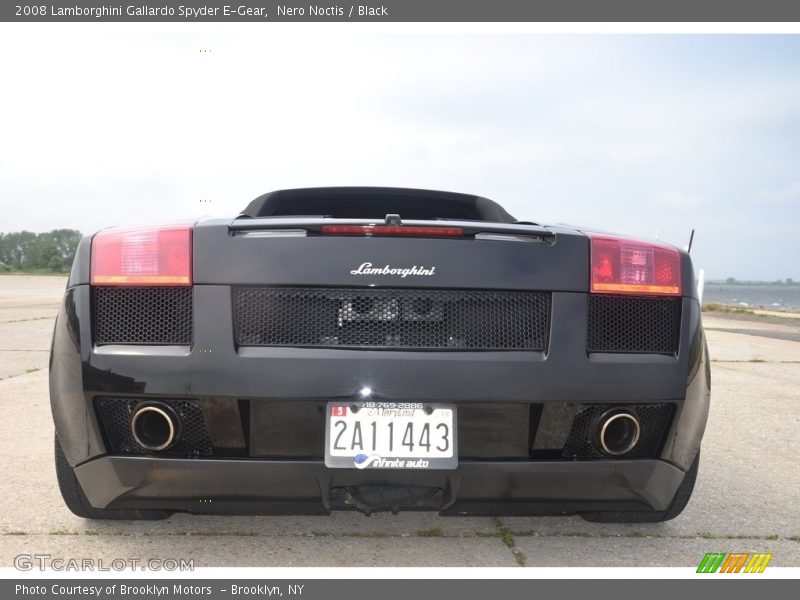 Nero Noctis / Black 2008 Lamborghini Gallardo Spyder E-Gear