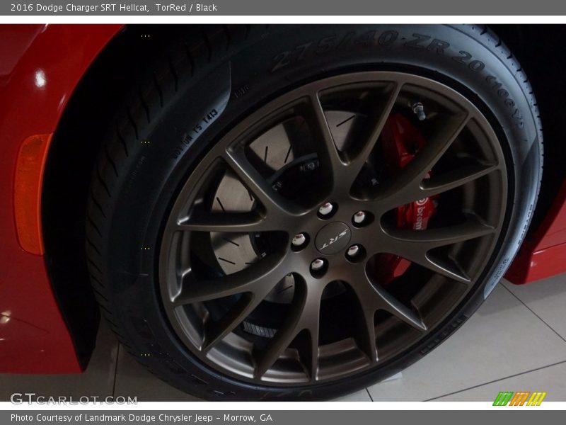 TorRed / Black 2016 Dodge Charger SRT Hellcat