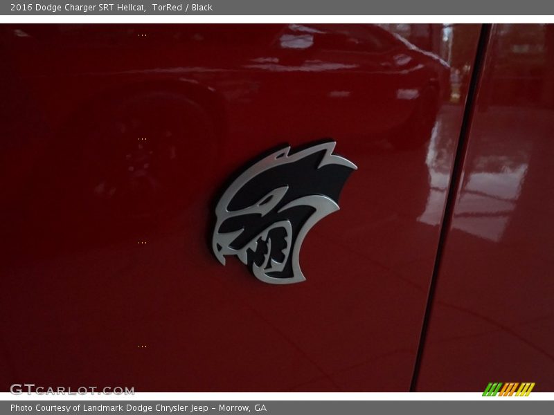 TorRed / Black 2016 Dodge Charger SRT Hellcat