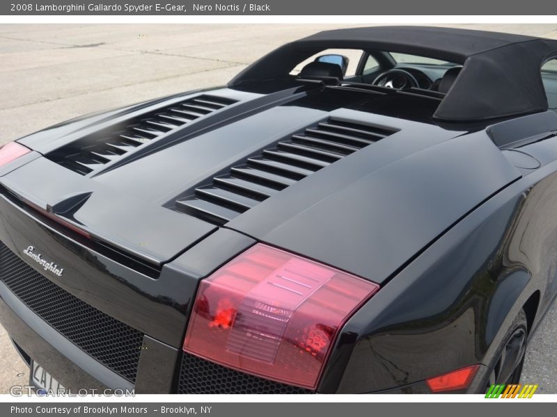 Nero Noctis / Black 2008 Lamborghini Gallardo Spyder E-Gear