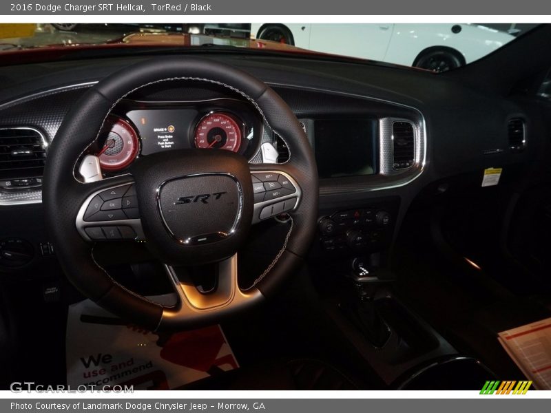 TorRed / Black 2016 Dodge Charger SRT Hellcat