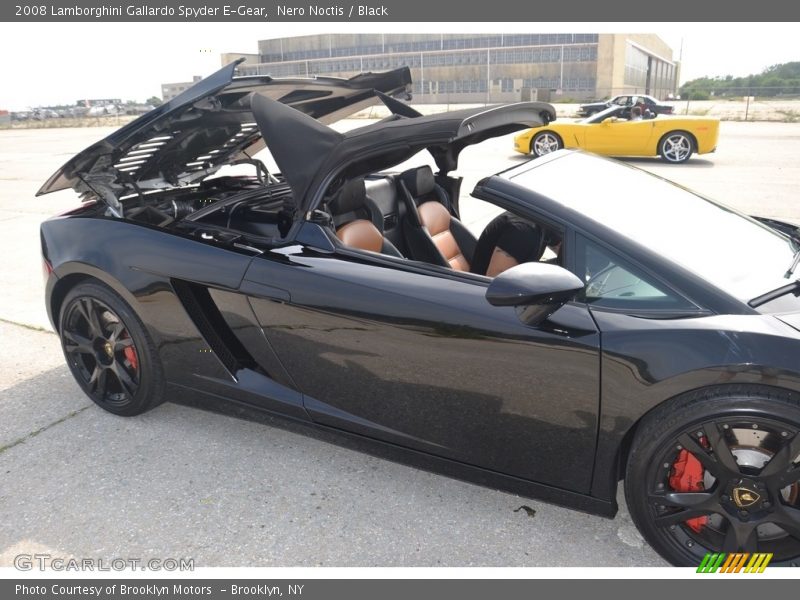 Nero Noctis / Black 2008 Lamborghini Gallardo Spyder E-Gear