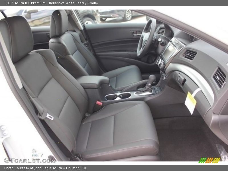 Bellanova White Pearl / Ebony 2017 Acura ILX Premium