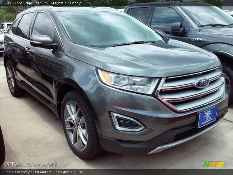 Magnetic / Ebony 2016 Ford Edge Titanium