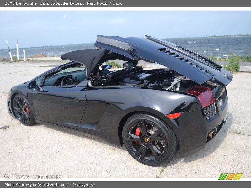 Nero Noctis / Black 2008 Lamborghini Gallardo Spyder E-Gear