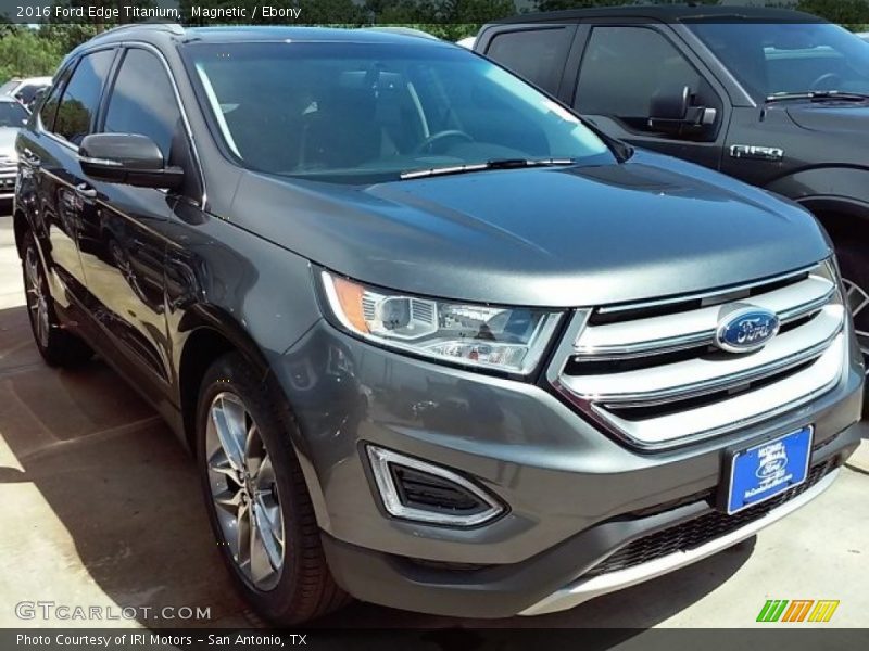 Magnetic / Ebony 2016 Ford Edge Titanium