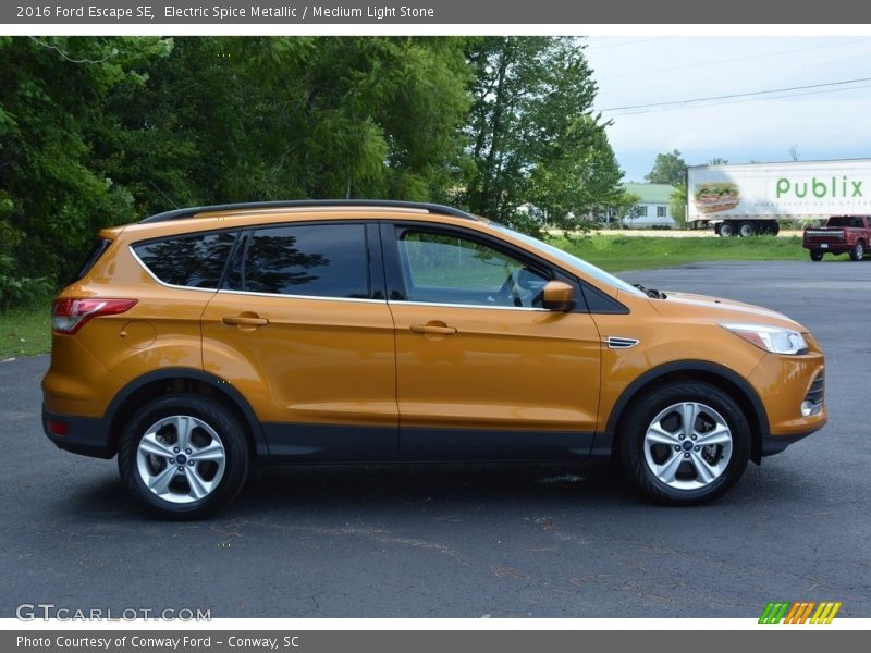 Electric Spice Metallic / Medium Light Stone 2016 Ford Escape SE
