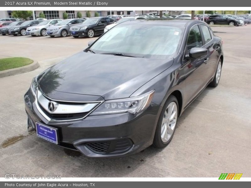 Modern Steel Metallic / Ebony 2017 Acura ILX Premium