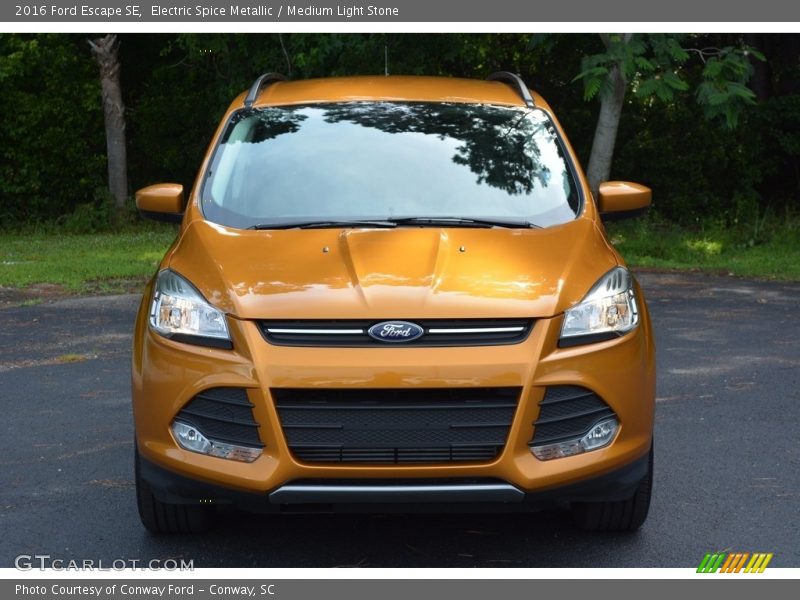 Electric Spice Metallic / Medium Light Stone 2016 Ford Escape SE