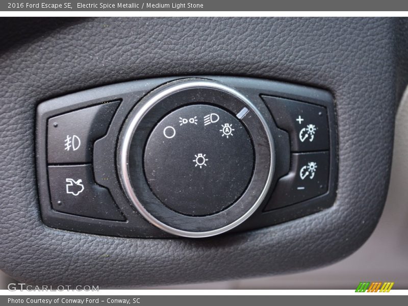 Electric Spice Metallic / Medium Light Stone 2016 Ford Escape SE