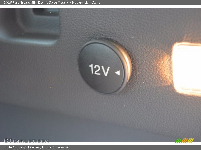 Electric Spice Metallic / Medium Light Stone 2016 Ford Escape SE