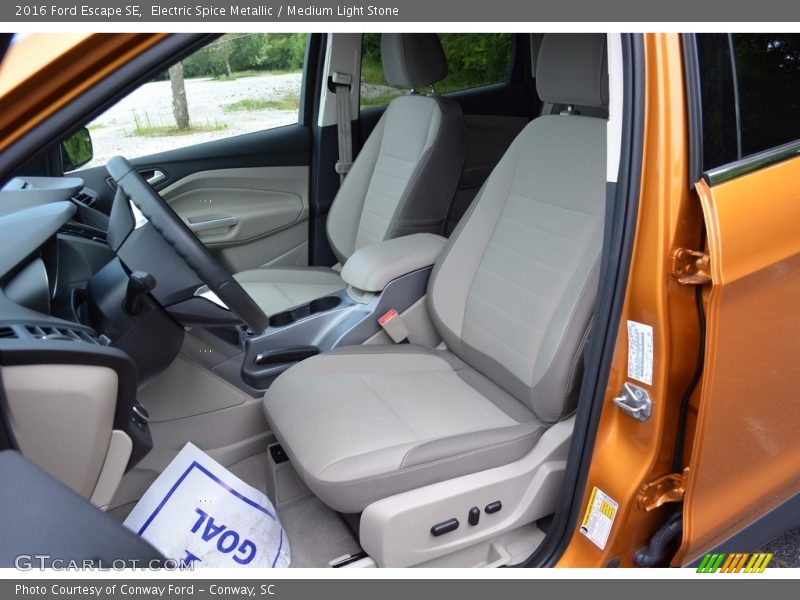 Electric Spice Metallic / Medium Light Stone 2016 Ford Escape SE