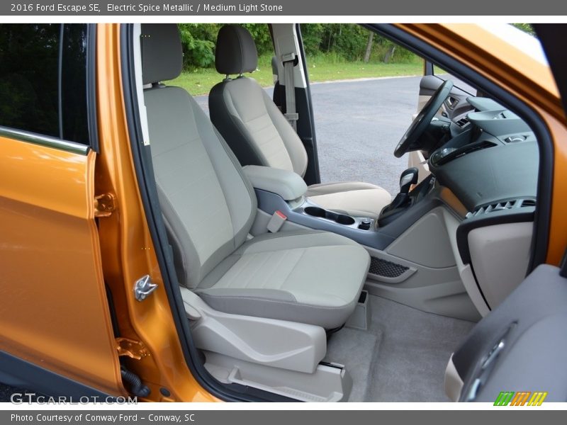 Electric Spice Metallic / Medium Light Stone 2016 Ford Escape SE
