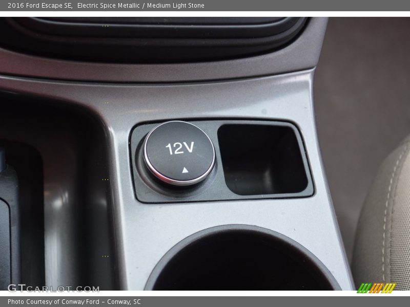 Electric Spice Metallic / Medium Light Stone 2016 Ford Escape SE