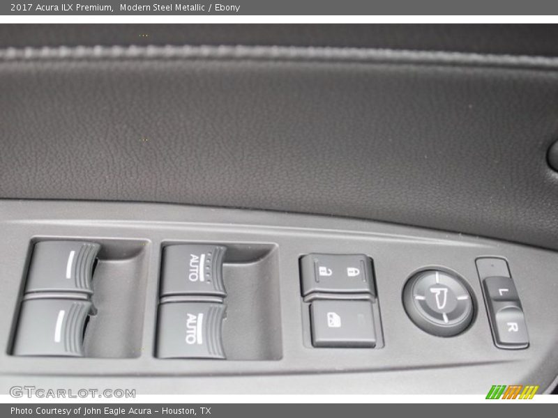 Modern Steel Metallic / Ebony 2017 Acura ILX Premium