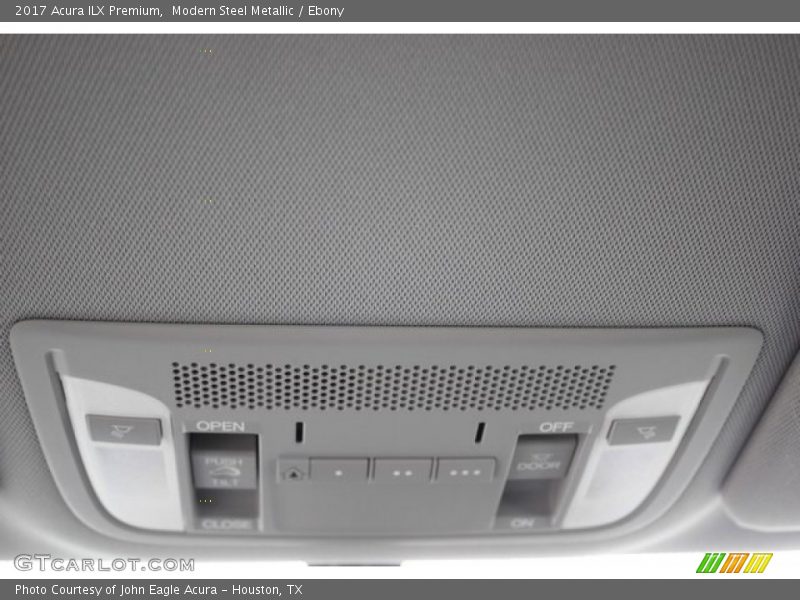 Modern Steel Metallic / Ebony 2017 Acura ILX Premium