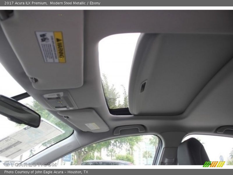 Modern Steel Metallic / Ebony 2017 Acura ILX Premium