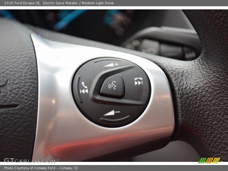 Electric Spice Metallic / Medium Light Stone 2016 Ford Escape SE