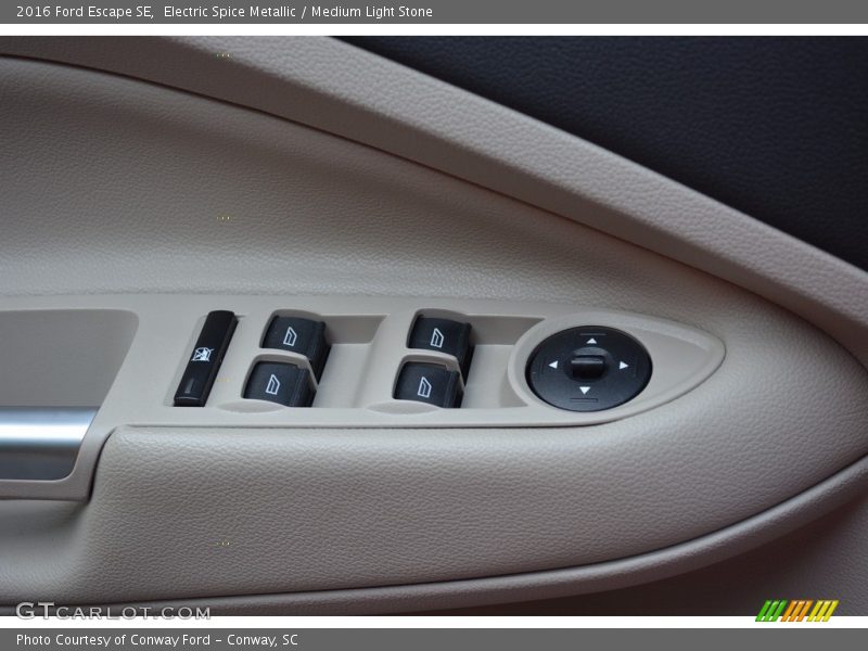 Electric Spice Metallic / Medium Light Stone 2016 Ford Escape SE