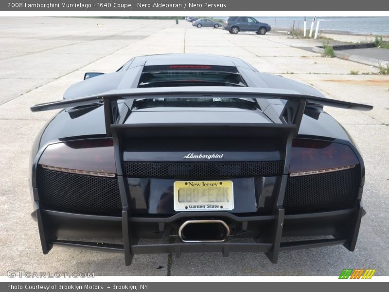 Exhaust of 2008 Murcielago LP640 Coupe