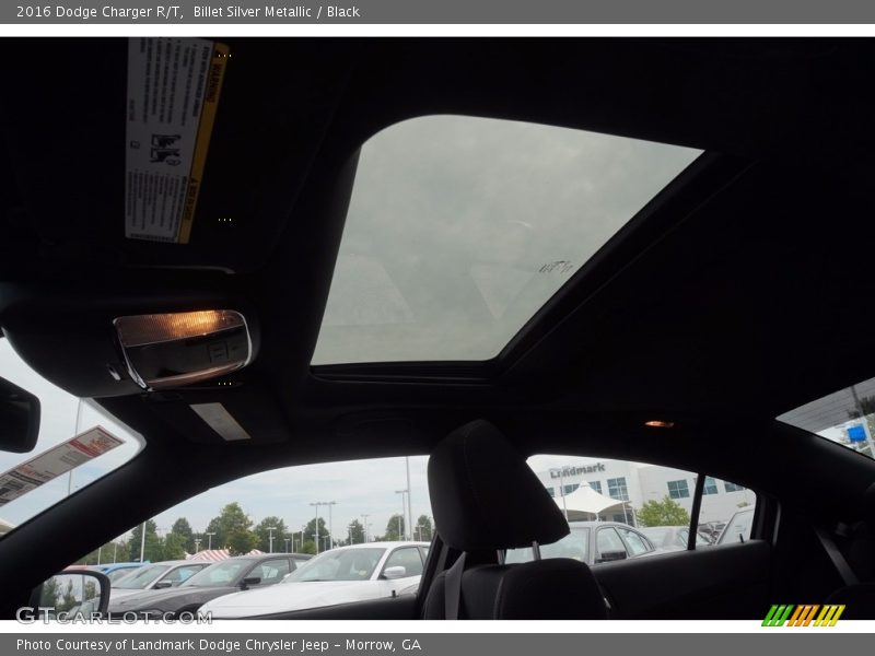 Billet Silver Metallic / Black 2016 Dodge Charger R/T