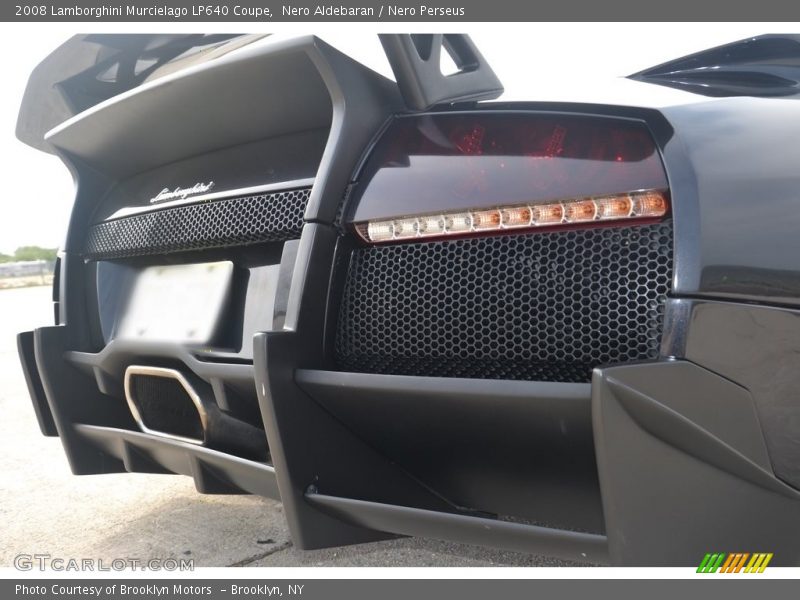 Exhaust of 2008 Murcielago LP640 Coupe