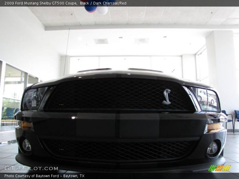 Black / Dark Charcoal/Red 2009 Ford Mustang Shelby GT500 Coupe