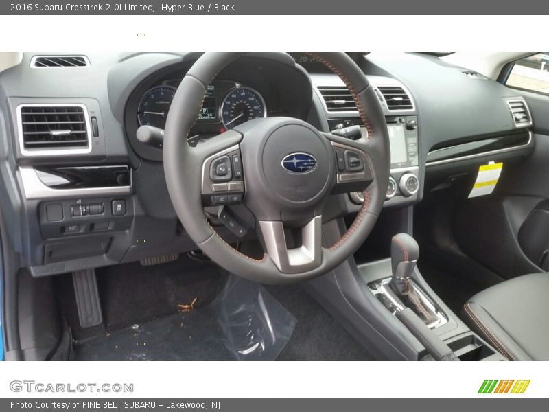 Hyper Blue / Black 2016 Subaru Crosstrek 2.0i Limited